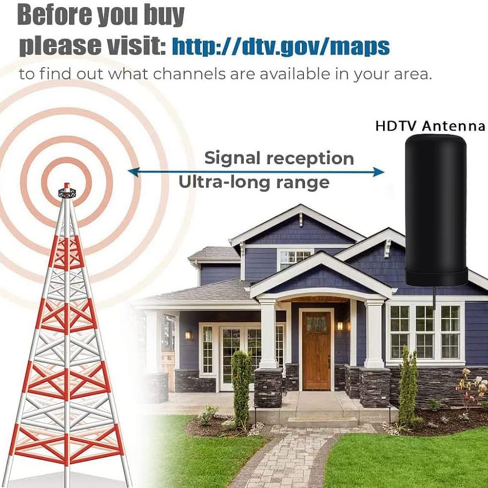 Typ Lufy HD DTMB DVB-B2 ATSC Antena Naziemna Odbiornik Telewizyjny Nowy 1 Zestaw