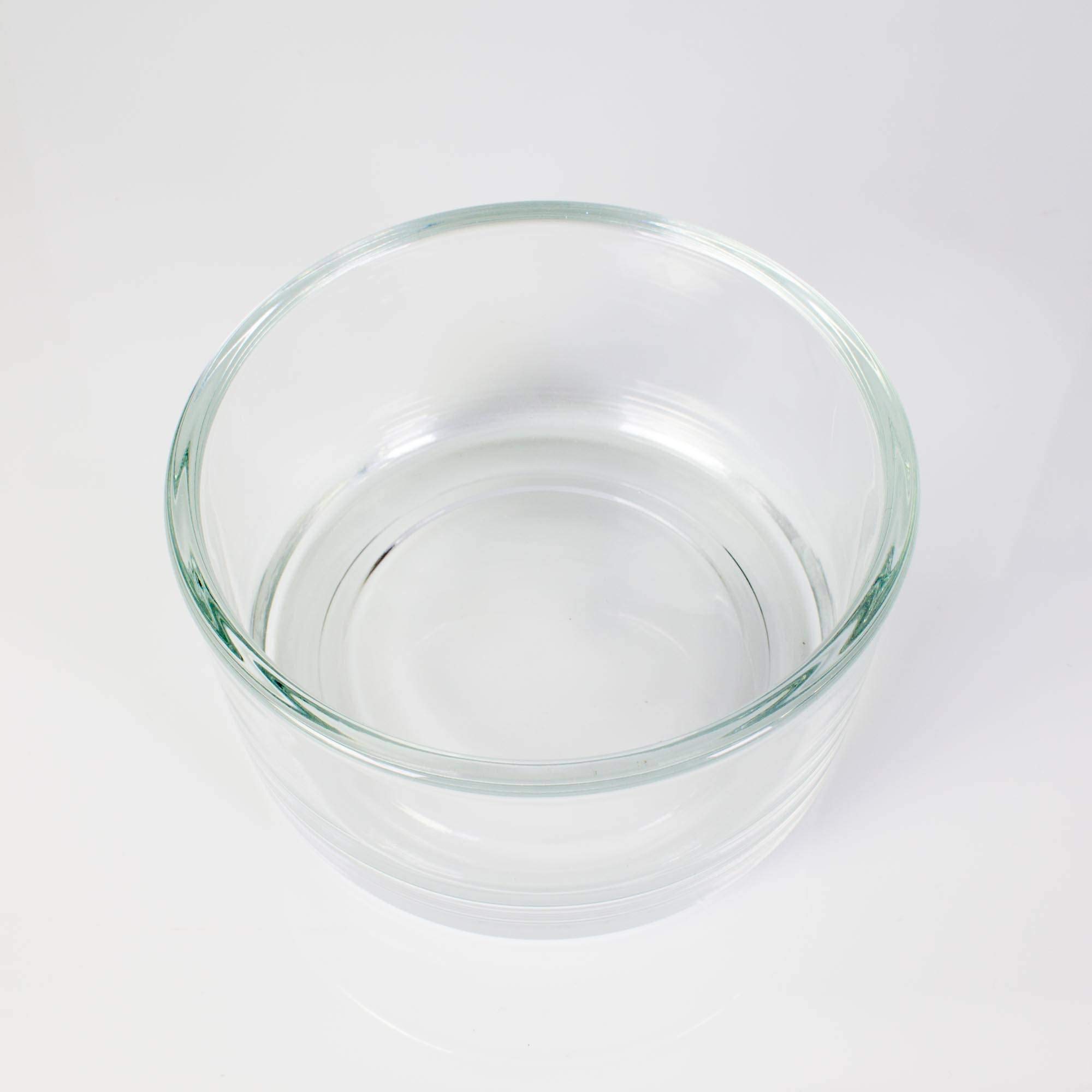 Lot De 4 Coupelles Ou Sous-tasses En Verre Transparent – 15 Cm De Diamètre
