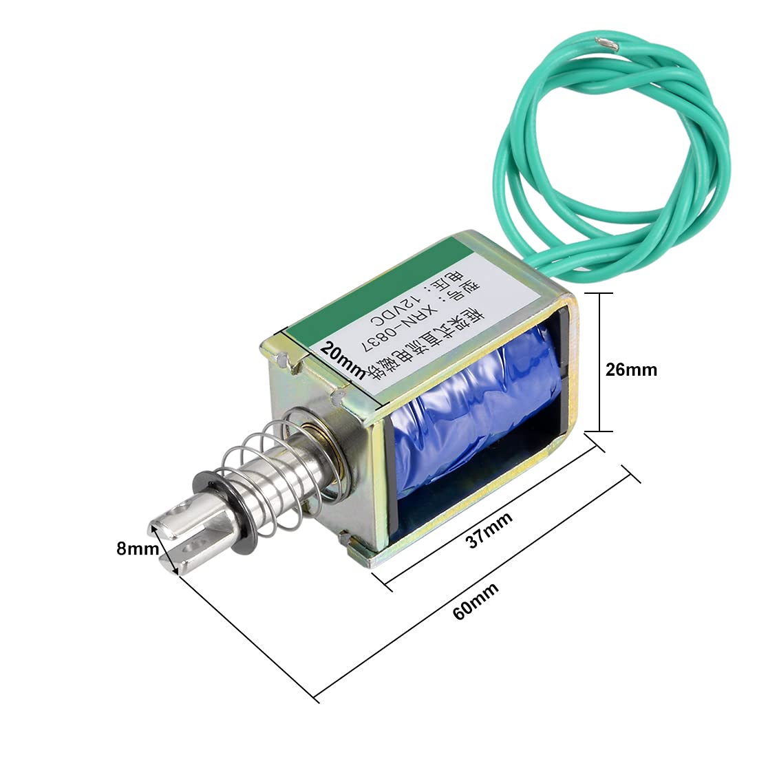 White-Rodgers DC Power Solenoid, 24 Coil Voltage DC, 200/100 Amps, Duty Cycle: Continuous