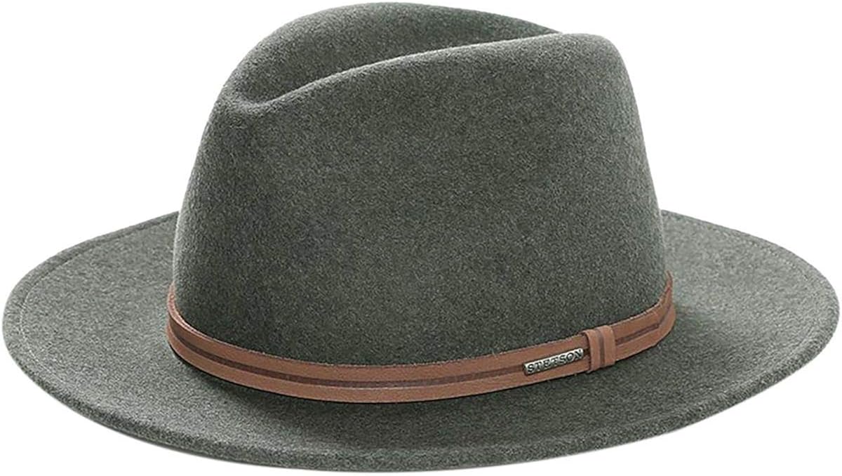 Stetson explorer crushable fedora hat Clearance