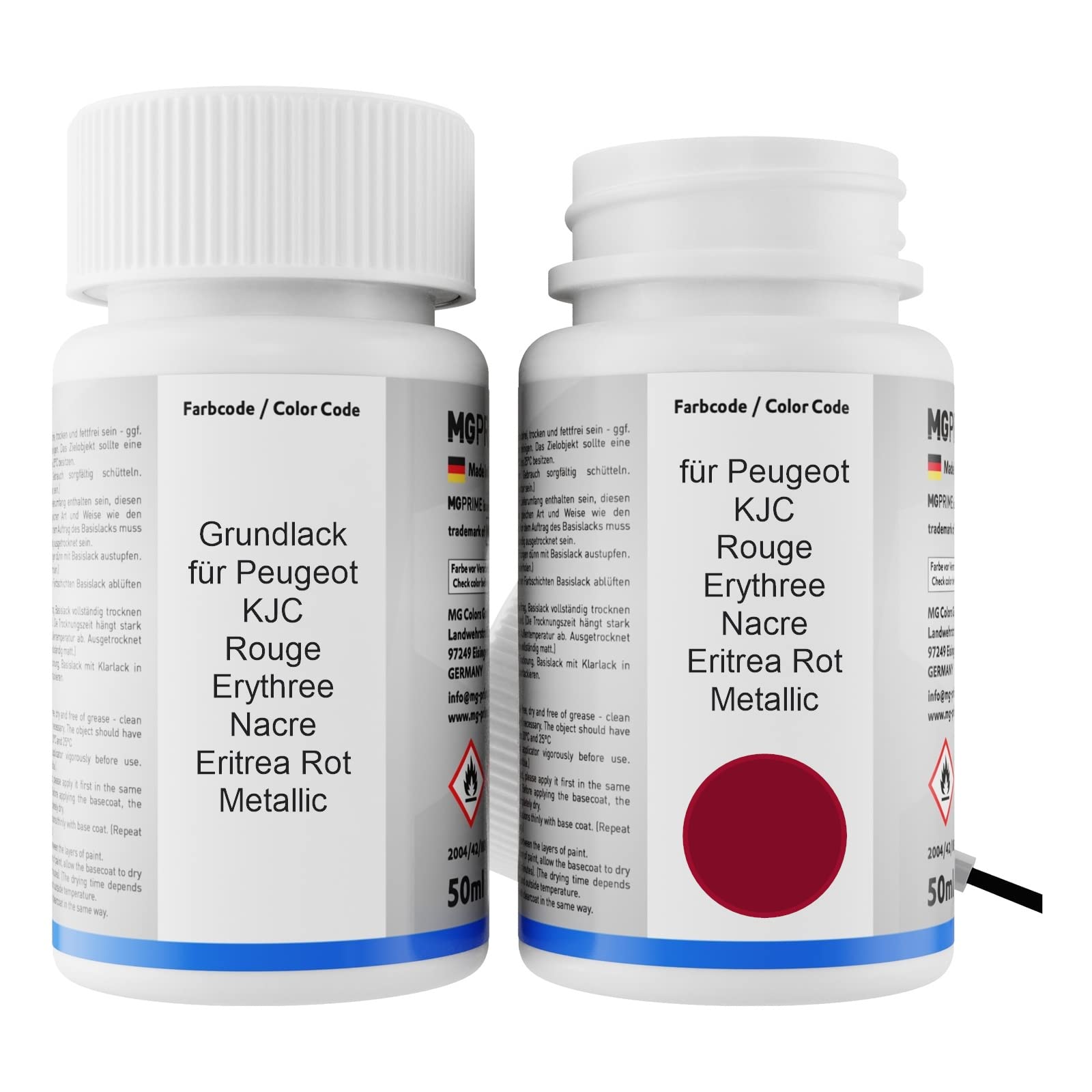 Peinture Voiture Kit Pour Citroen KJC Rouge Erythree Nacre Sanguine
