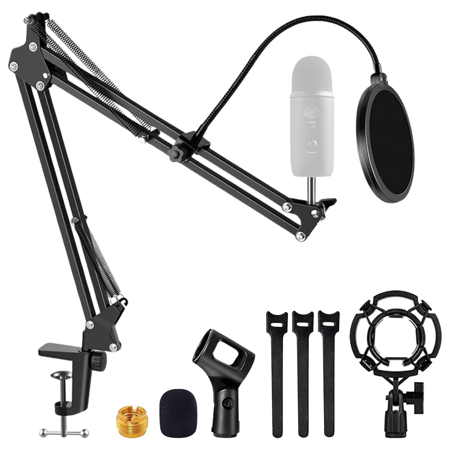 Amazon.com: 5 Core Boom Microphone Arm Stand 16