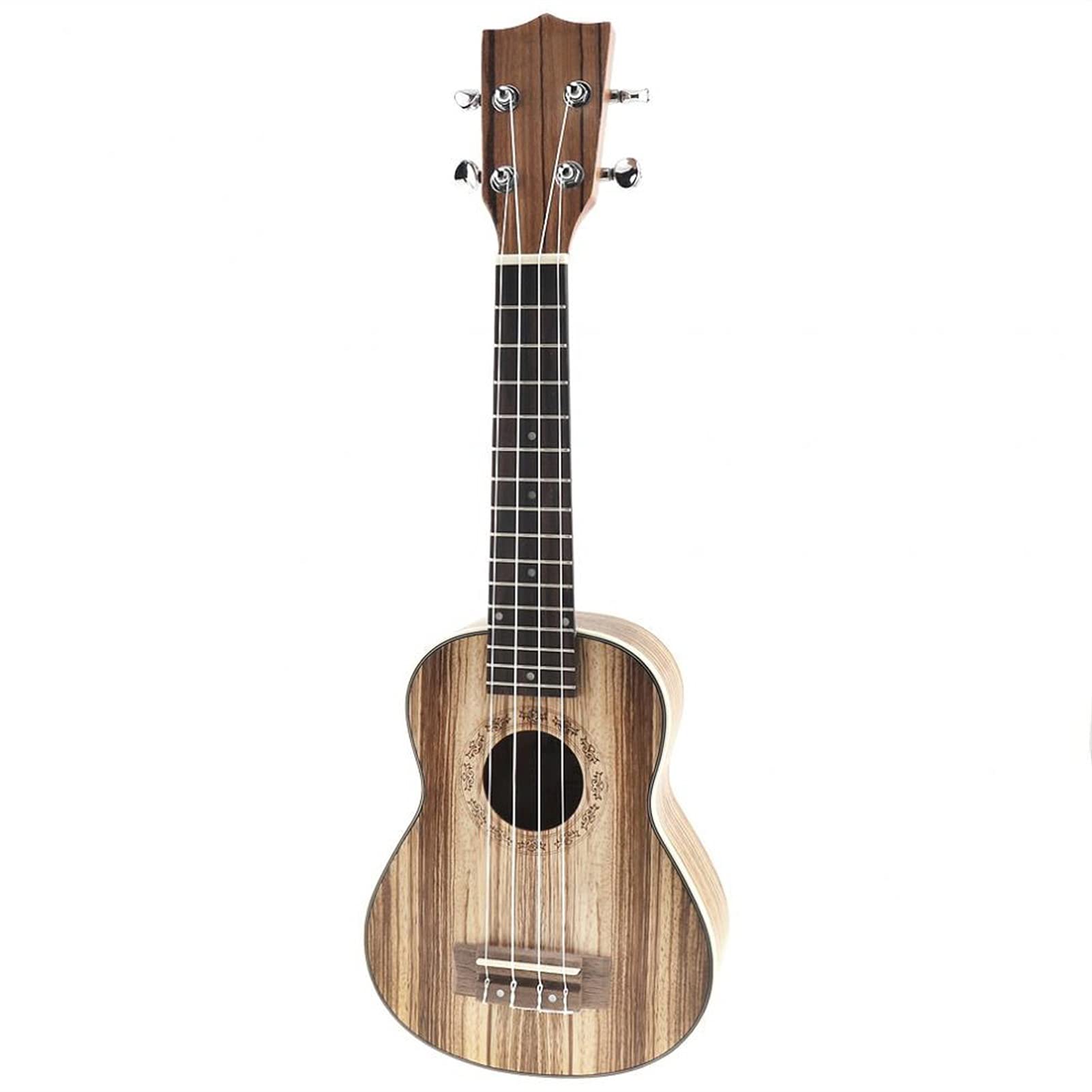 Ukulele koncertowe Początkujący Ukulele 21- calowy Sopran Ukulele Wood 15 Fret Cztery Struny Gitara+Torba+Tuner+String+Pasek+ Tkanina Dla Początkujących Ucznia