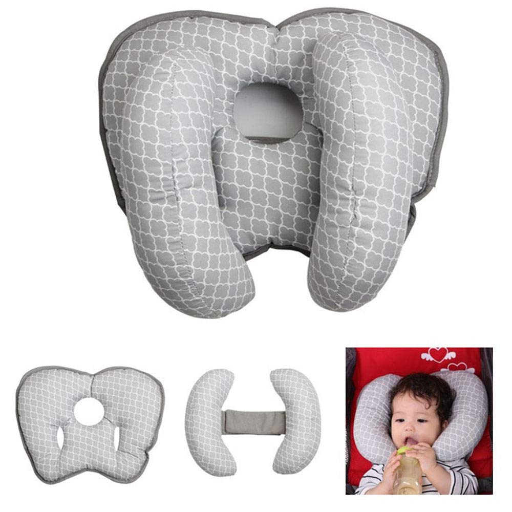 HYM Baby Neck Pillow Baby Head Pillow, Infant Head and Neck Support Pillow for Car Seat, Pushchair