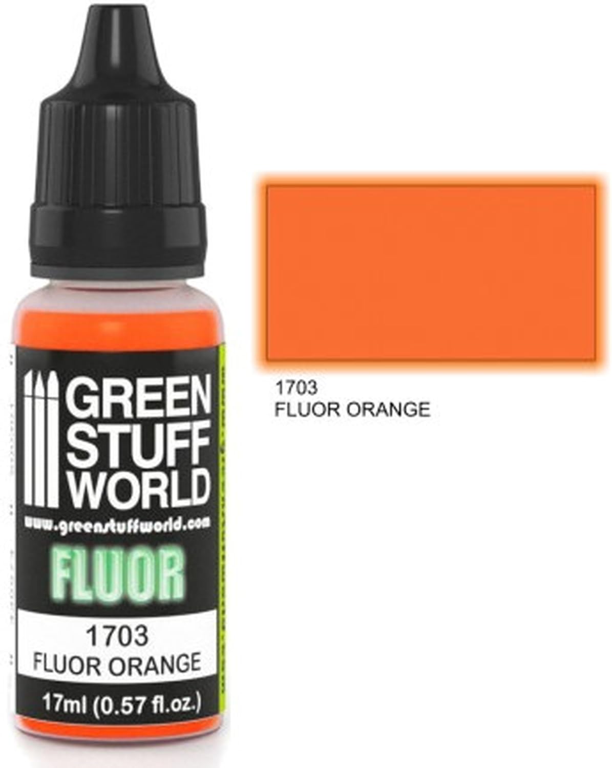 Green Stuff World - Paints - Fluor Paint - Orange