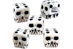 Skeleton Dice: Spooky Addition to Your Halloween Revelry