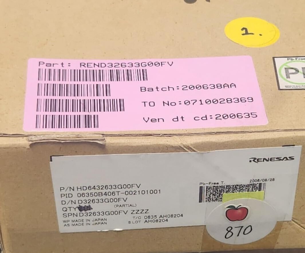 (1 PC) D32633G00FV RENESAS