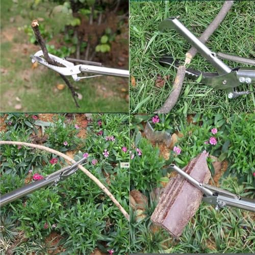 Pinzas de manejo de reptiles, herramienta de mandíbula ancha para captura segura de serpientes y lagartos, 75 cm de longitud