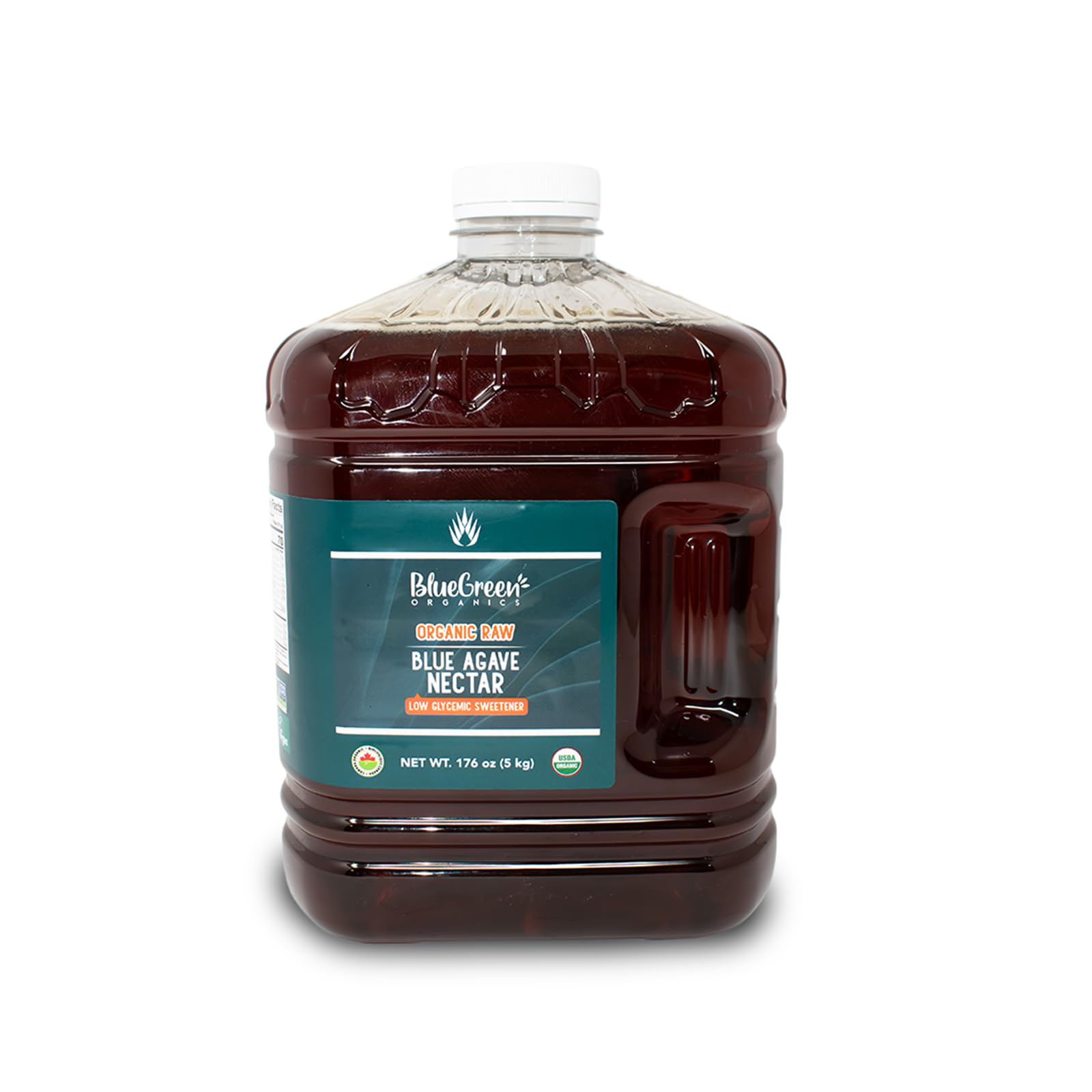 Blue Green Agave Organic Nectar, Raw Blue, 176 Ounce