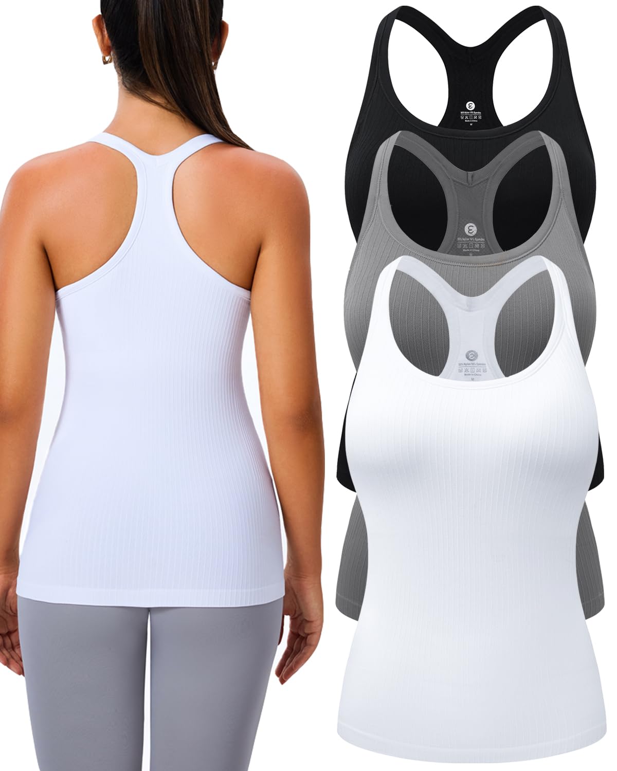 Evercute 1/2/3 Pack Workout Tank Top