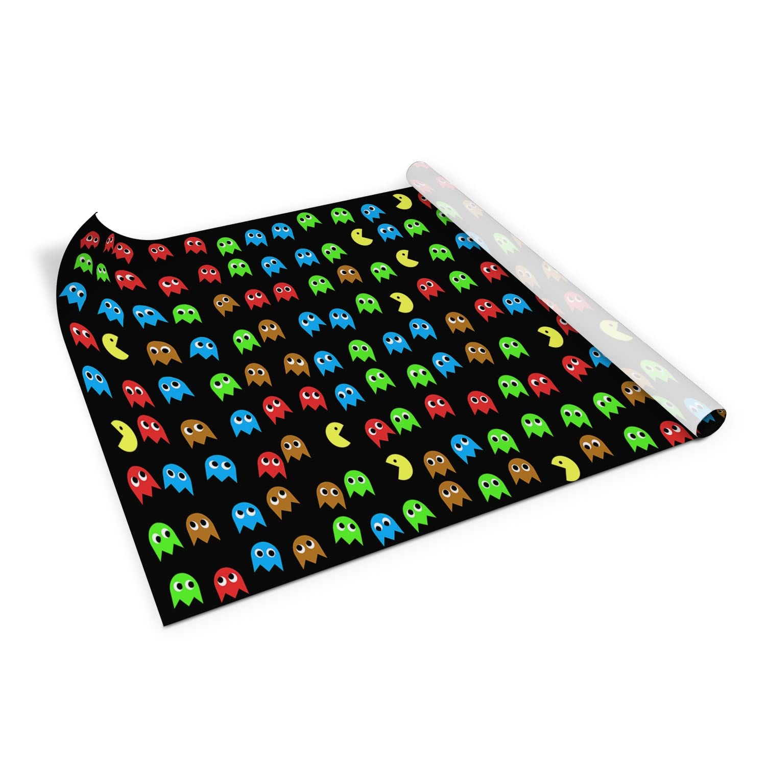 Chapa para muebles estante vinilo adhesivo infantil cómodas lámina decorativa fantasmas coloridos