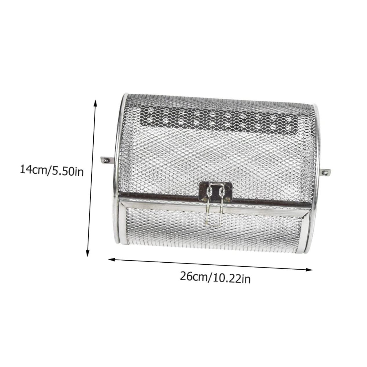 Garneck Bbq Grill Rotisserie Basket Stainless Steel Roasting Cage Electric Oven Baking Cage