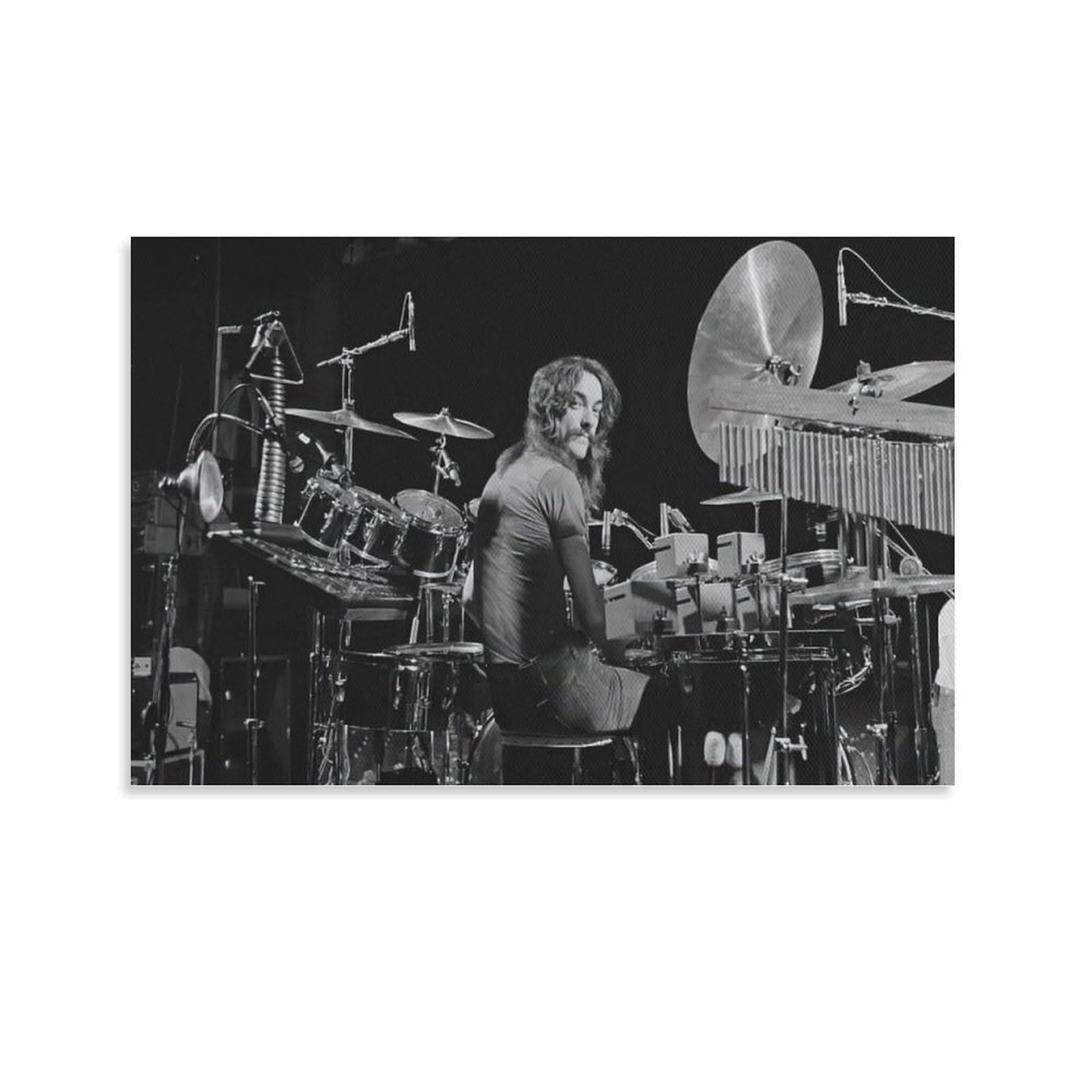 FCOIN Neil Peart Canvas Poster Print Photo Art Painting Canvas Poster Home Modern Decor Posters 24x36inch(60x90cm)
