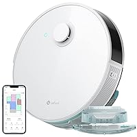 LEFANT N3 Robot Aspirapolvere Lavapavimenti con Mappatura,Sensore Laser d