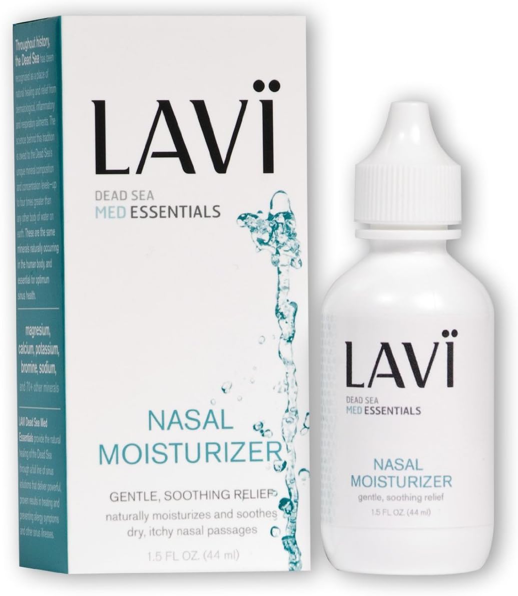 LAVI Dead Sea Sinus Solutions Nasal Moisturizer, 1.5 oz (Pack of 2)