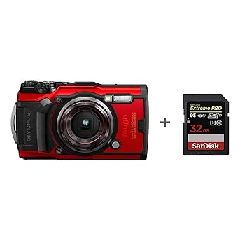 OLYMPUS Tough TG-6 レッド 本体と付属品 Amazon.com : Olympus Tg-6 Tough Camera - Red + 32 GB Memory