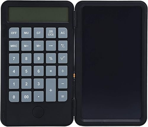 Miniatura 8 de Calculadora LCD, tabla de escritura de 6 pulgadas, pantalla de 12 dígitos, pantalla LCD flexible LCD + calculadora, dibujo inteligente para