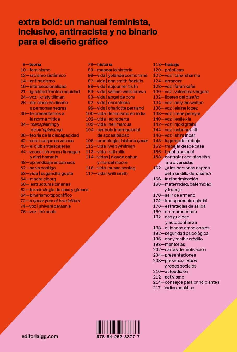 extra bold: Un manual feminista, inclusivo, antirracista y no binario para el diseño gráfico