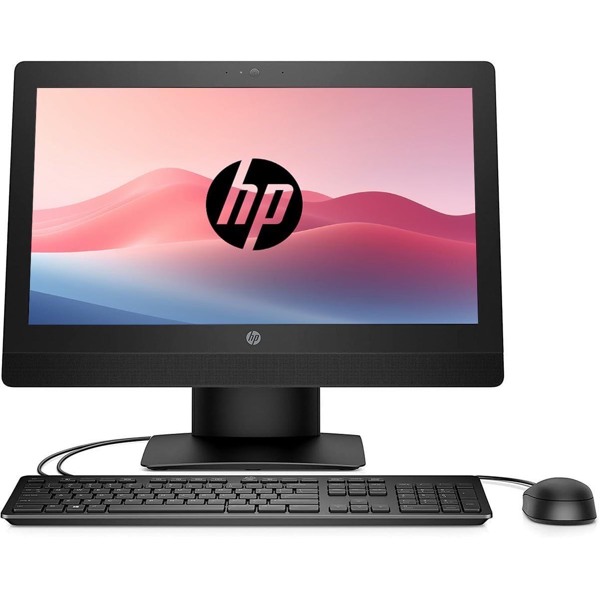 HP ProDesk 600 G3 All in One Desktop Computer PC, con monitor da 21.5", Intel Core i5-7500, 8 GB RAM, SSD da 256 GB, tastiera US WiFi, Bluetooth, Windows 11 Pro (ricondizionato)