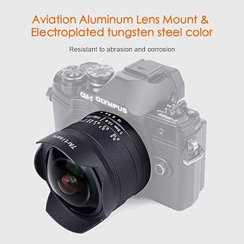 Amazon | 7artisans 7.5mm F2.8 II 魚眼レンズ 超広角 Panasonic