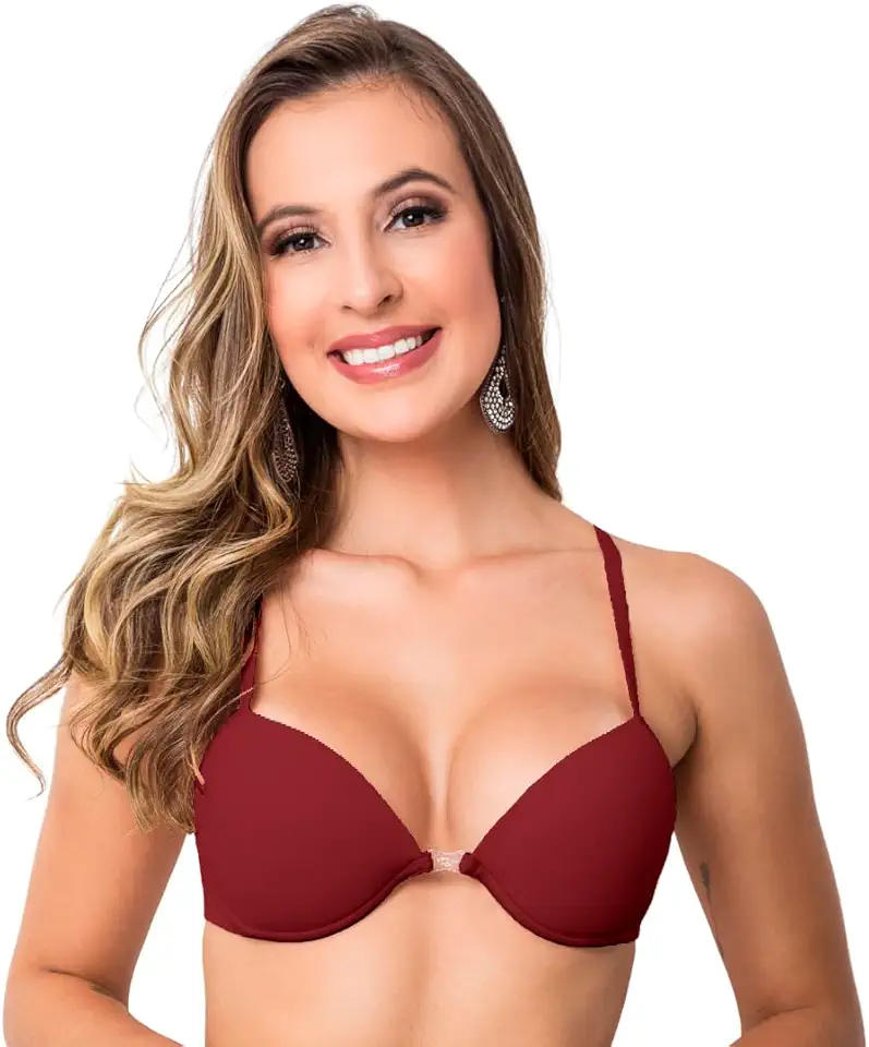 Sutiã Nadador Com Abertura Na Frente Com Bojo Confortável Alças Ajustáveis Evangélica Básico