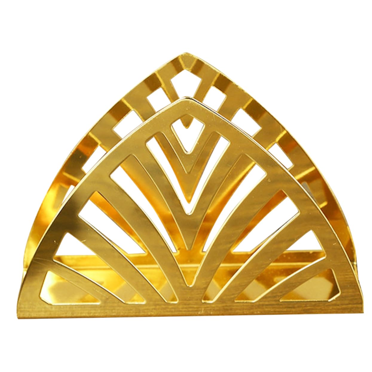 IMIKEYA Servilletas De Cóctel Servilletero De Papel De Hierro Organizador De Servilletas De Cóctel Dorado Soporte Para Papel De Cocina Dorado