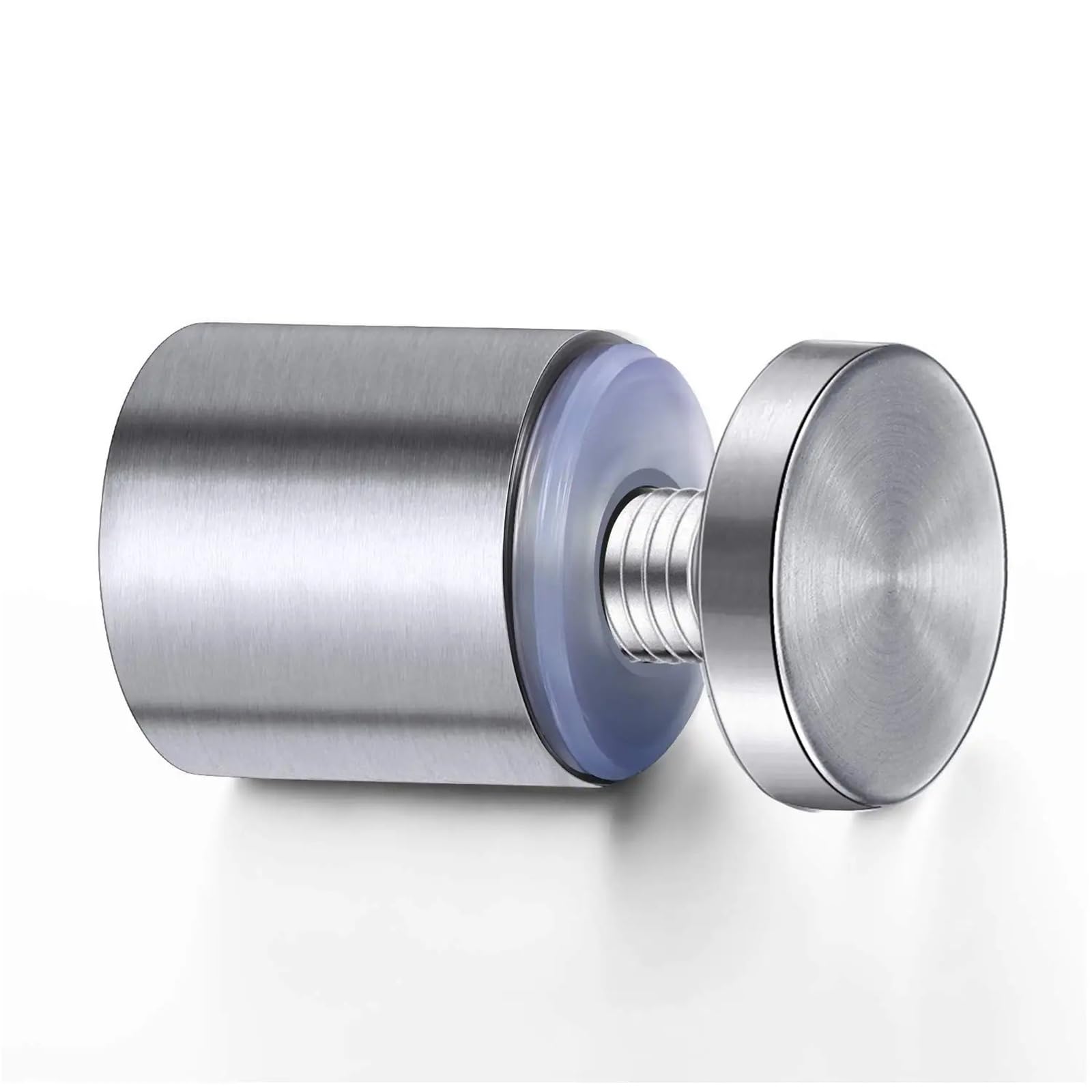 Tornillos Clavo Publicitario 50/40/20 Piezas Sujetadores De Vidrio 12mm Acero Inoxidable Acrílico Publicidad Separadores Pin Clavos Tornillos Fijación(16x25mm,20 PCS)
