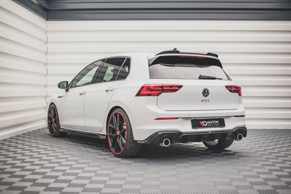 Maxton Design Heckdiffusor V.2 für VW Golf 8 GTI/GTD/GTE/R-Line 2020-2026 Hochglanz schwarz