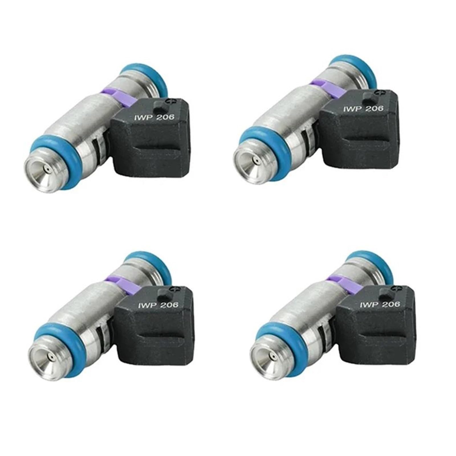 Inyectores Combustible Motor Boquilla Inyector Combustible Gasolina 4 Piezas Iwp-206 Iwp206 para Scania para Stkm206 para Módulo Dosificación Inyección inyector Gasolina