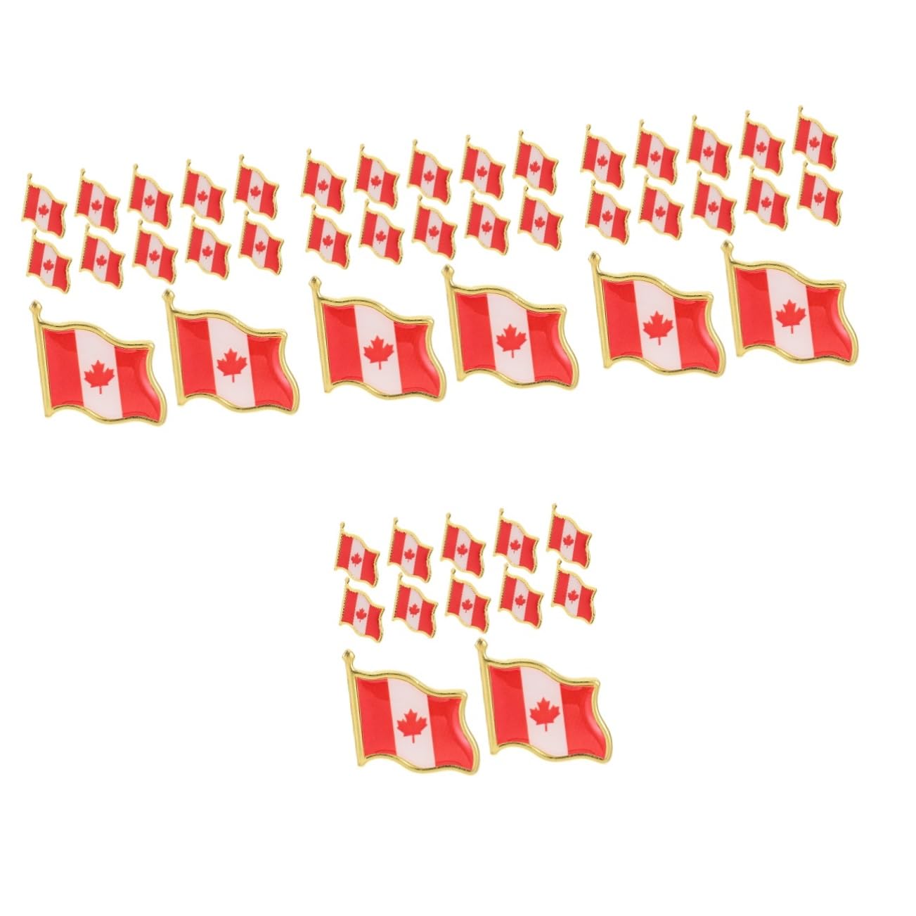 TOPPERFUN Flagge Brosche Anstecker Nationalflagge Pin Für Kleidung Souvenir Und Partydekoration Für Feiern Und