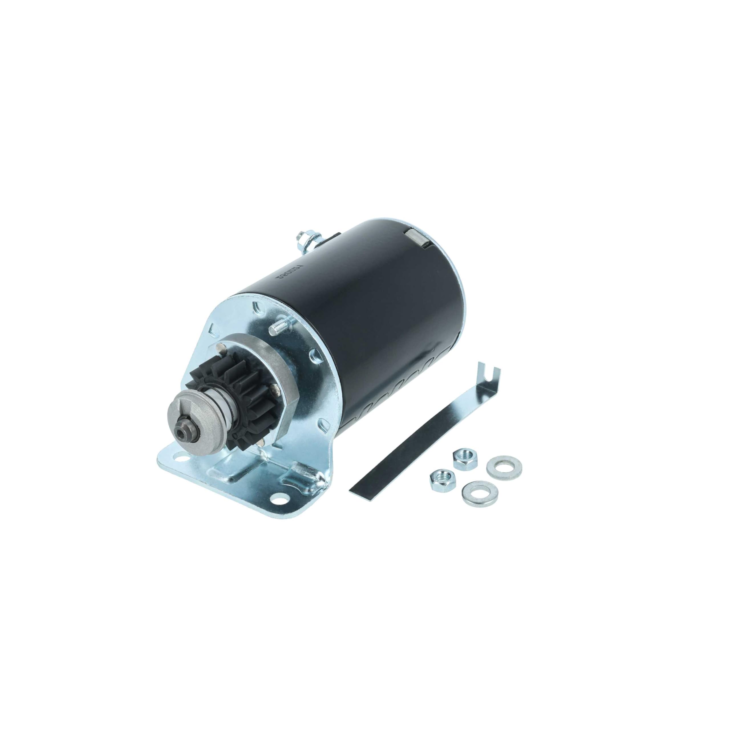 vhbw Motorino di avviamento sostituisce BRIGGS & STRATTON 394943, 490420, 399169 per motore - avviatore con 16 denti, pignone in plastica, 12 V