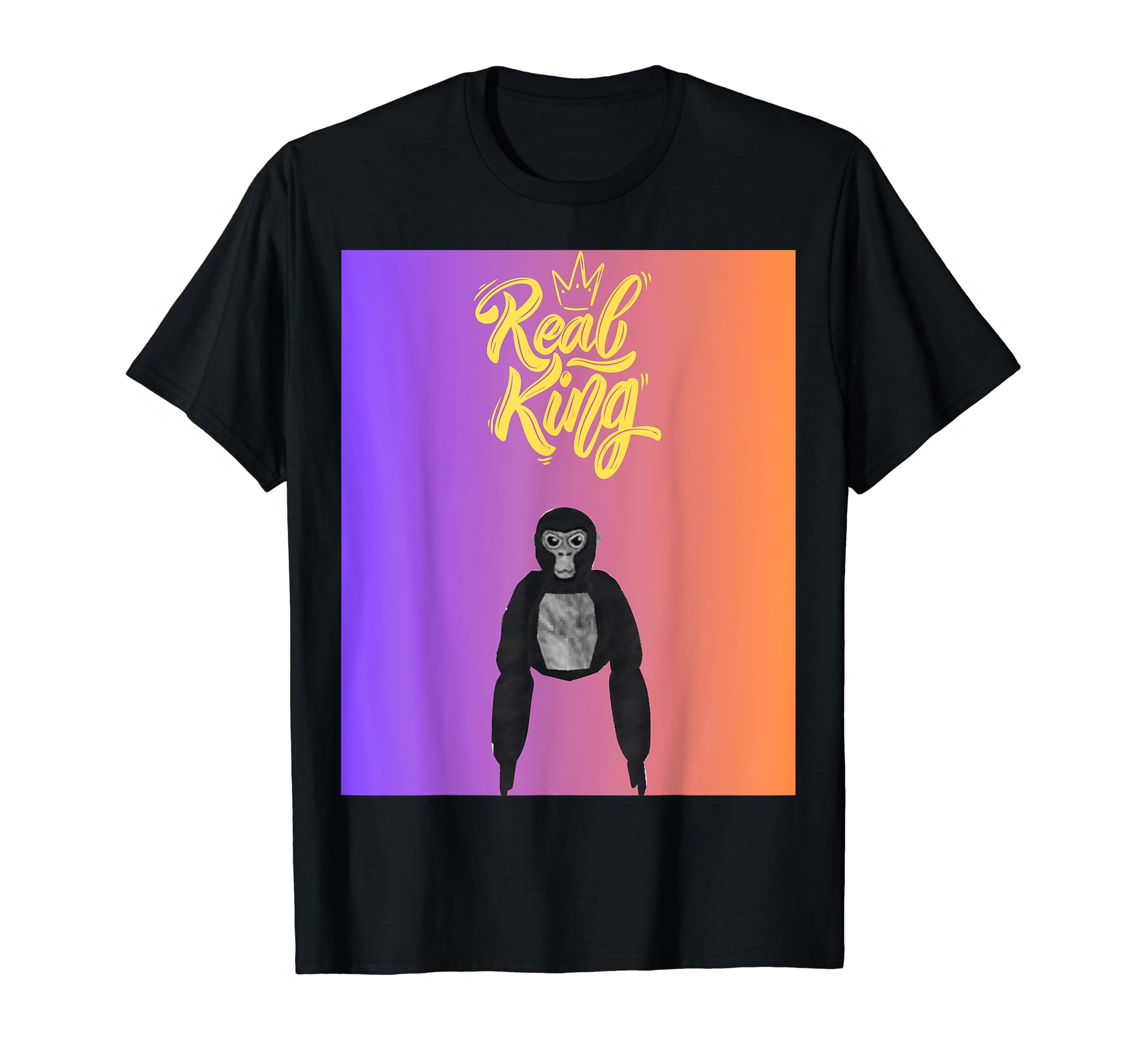 Real King -Gorilla Tag Merch T-Shirt