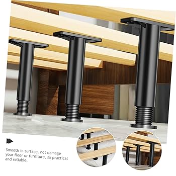 Amazon.co.jp: Angoily 4本 ベッド サポート フレーム 調整可能