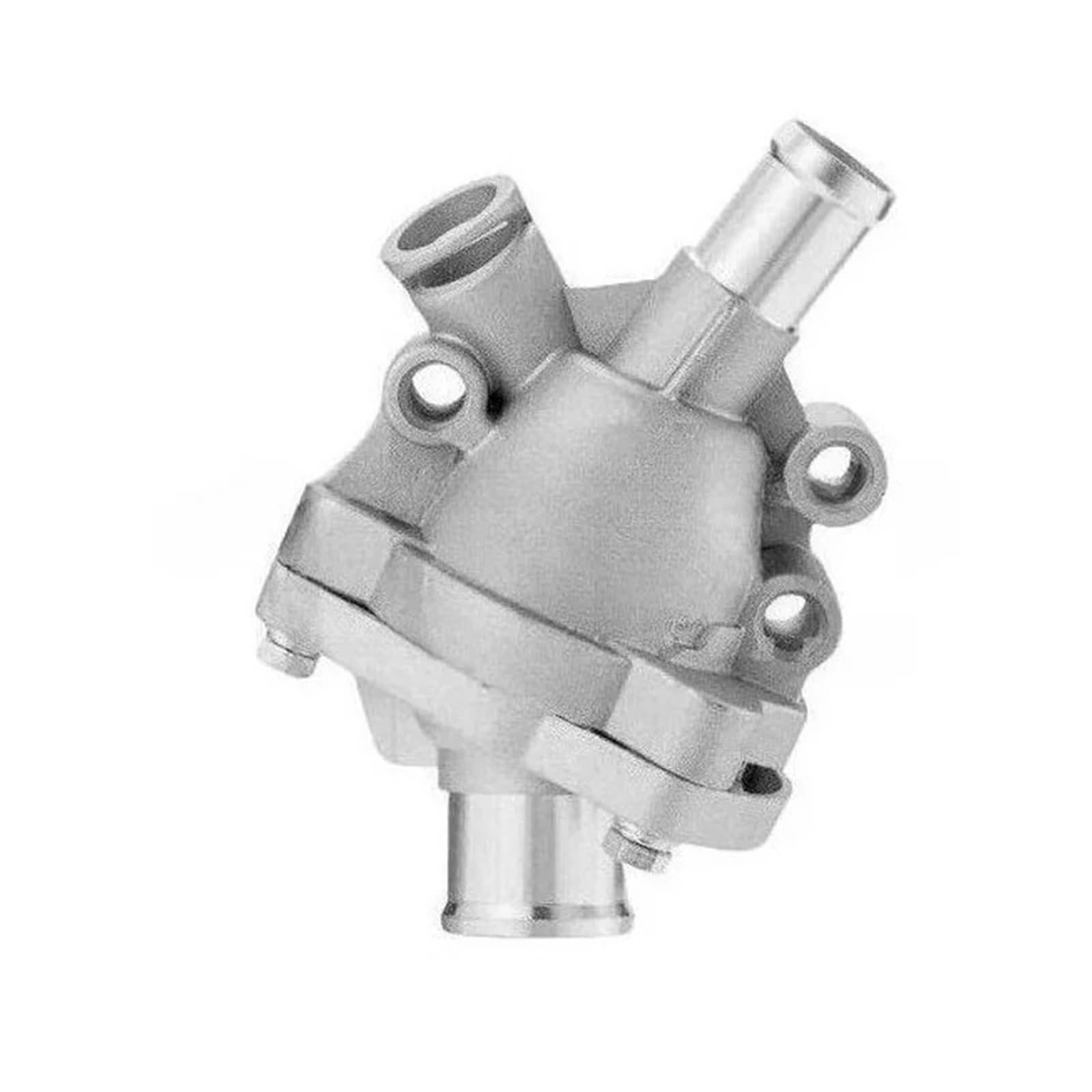 OBUDOWA TERMOSTATU 90℃ 31319606 30650753 6M5G9K478AB Pasuje do VOLVO SC60 XC70 V70 V60 Pasuje do FORD FOCUS S-MAX KUGA MONDEO(30650753 Aluminum 1)