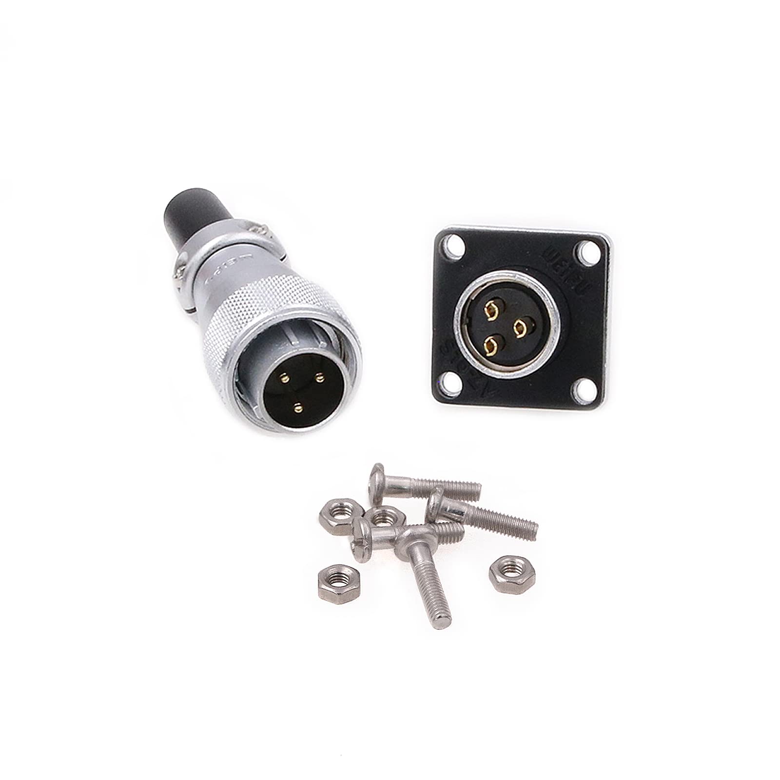 Amazon.com: ZBLZGP WEIPU WS16 3 Pin Panel Mount Industrial