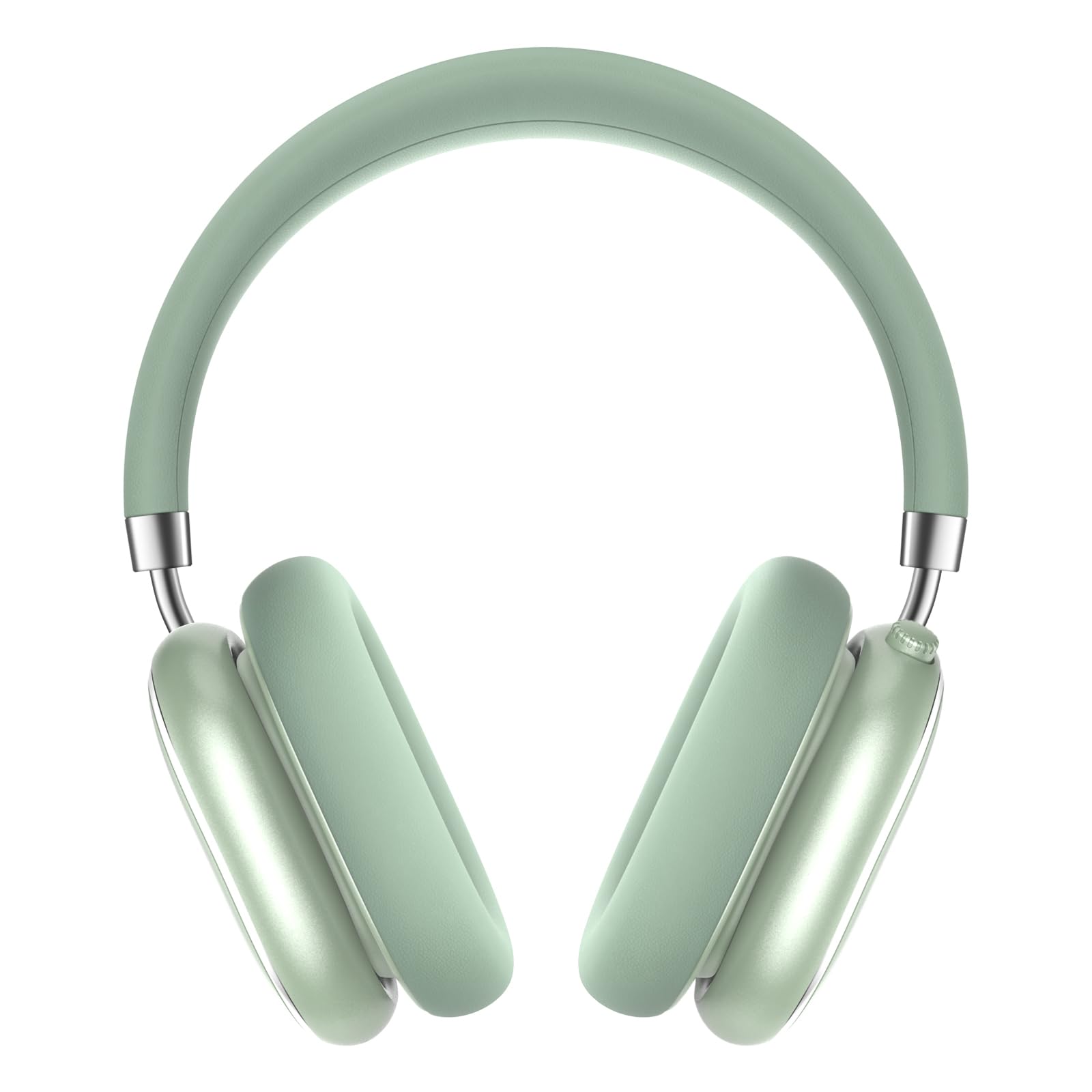 Srhythm NiceComfort 95 Hybrid Noise Cancelling Headphones in Mint Green.