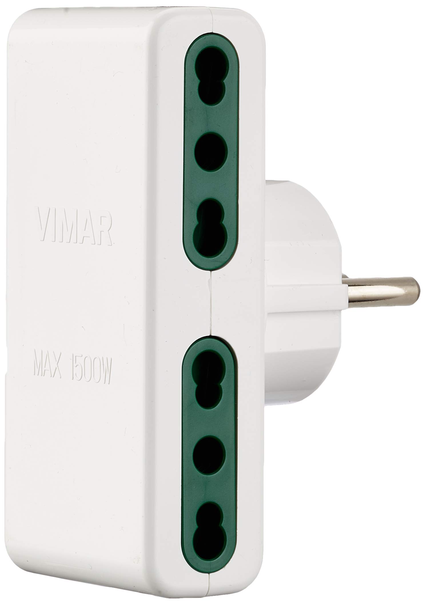 VIMAR Adaptor Schuko Plug Piu 4 Sockets 10/16