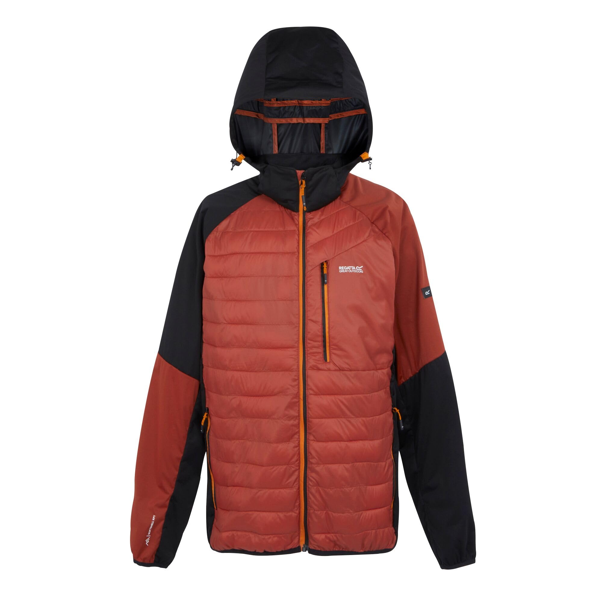 Regatta Men's Andreson Pro Hybrid Jacket Veste à capuche légère Pro Hybrid pour homme avec fermeture éclair intégrale Homme (lot de 1)
