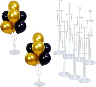 Ballonstandaard voor Ballonnen - Ballonaccessoires voor Feest, Verjaardag, Bruiloftsdecoratie, Herbruikbaar, 7 Stuks