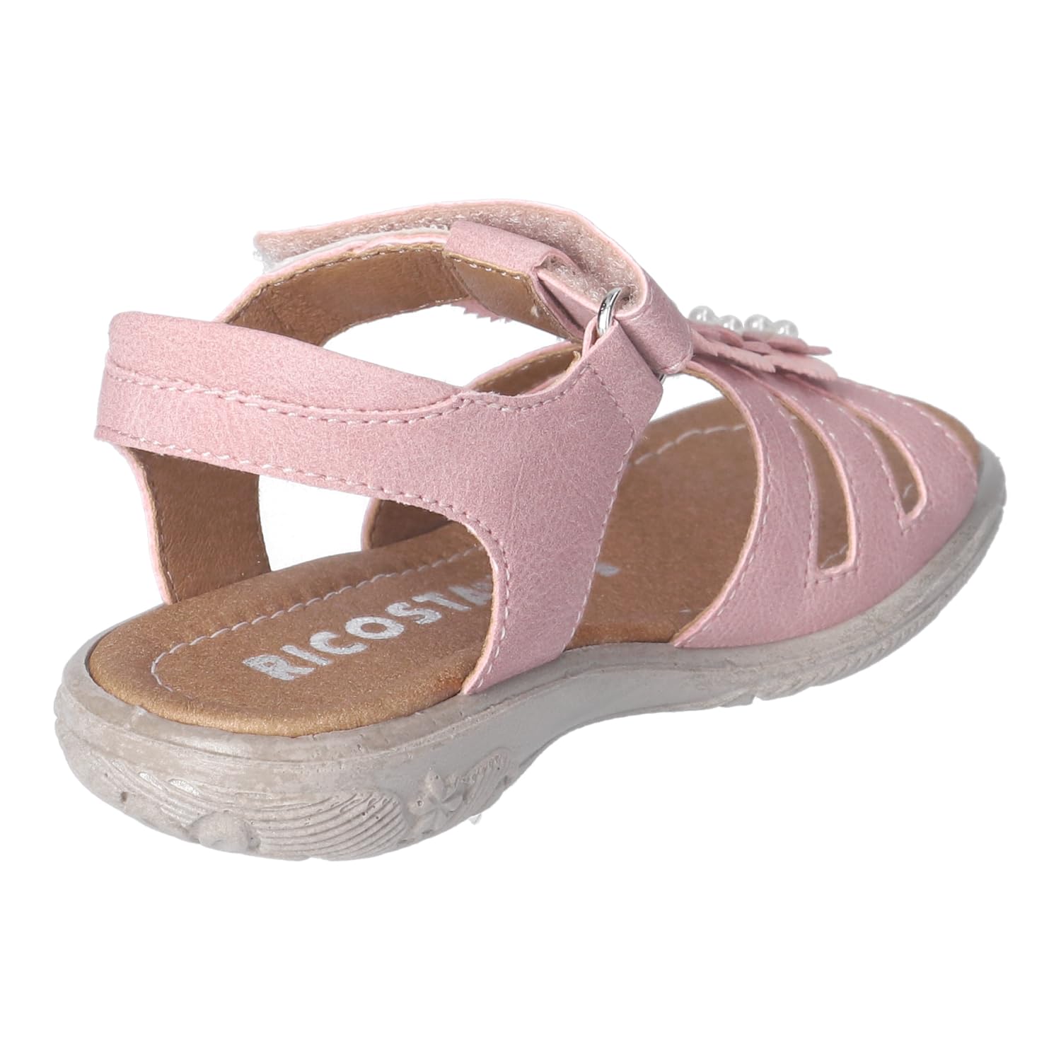 RICOSTA Mädchen Riemchensandalen Clara, Kinder Sandalen, Weite: MITTEL