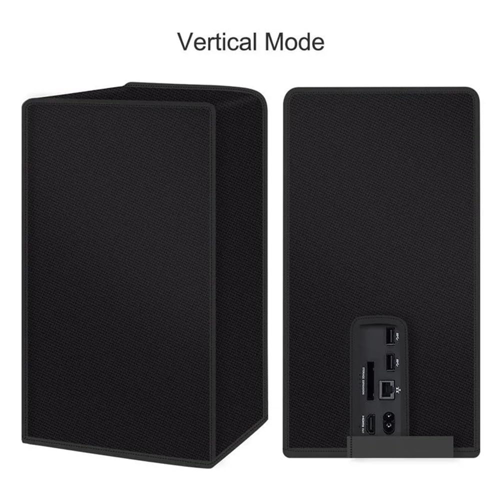 Cubierta antipolvo para consola Xbox Series X, funda protectora de tela Oxford, impermeable, a prueba de polvo, antiarañazos, para consola de juegos Xbox Series X, puerto de cable de fácil acceso