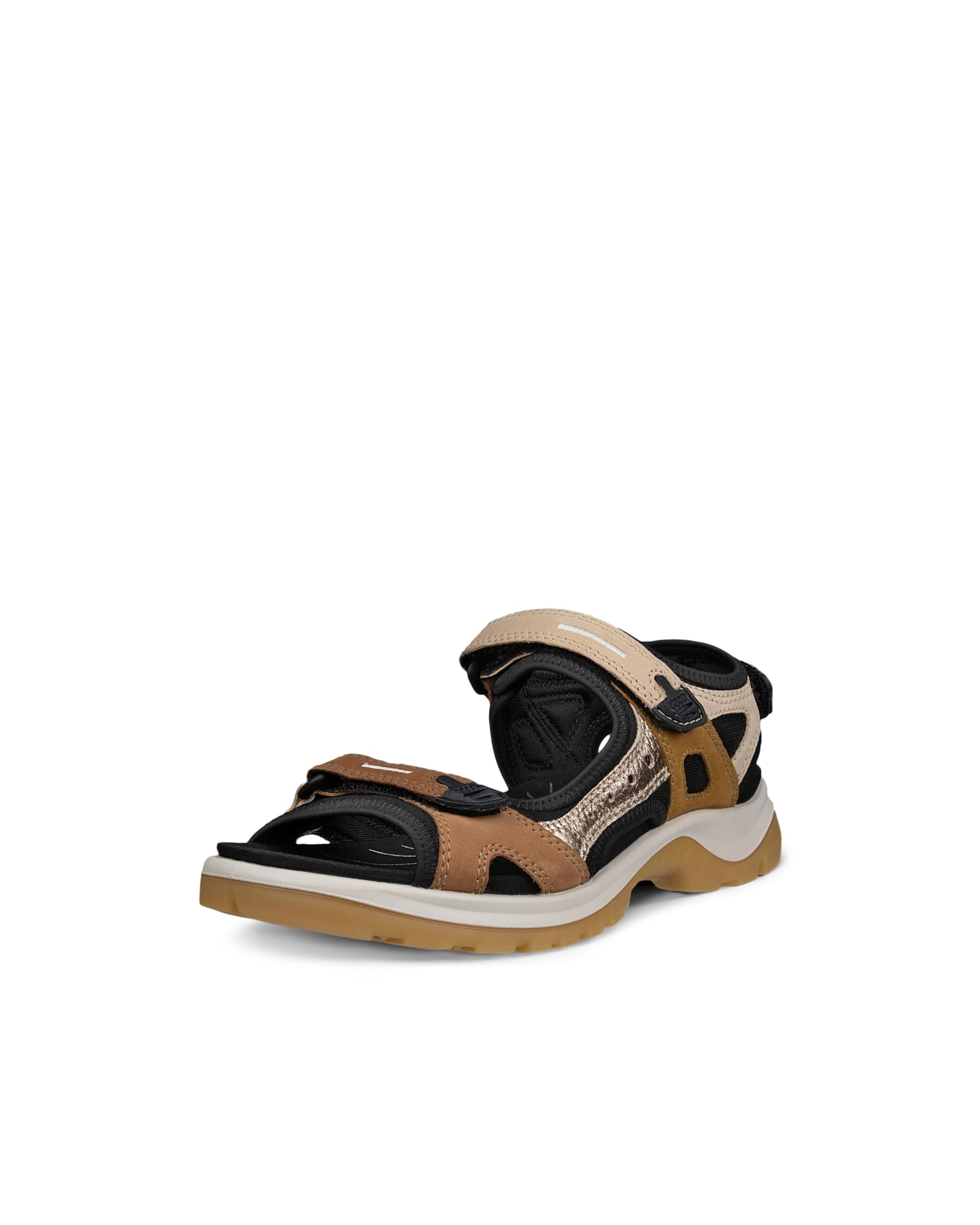 ECCO Offroad-Sandalen für Damen, Mehrfarbig, Braun, 39 EU