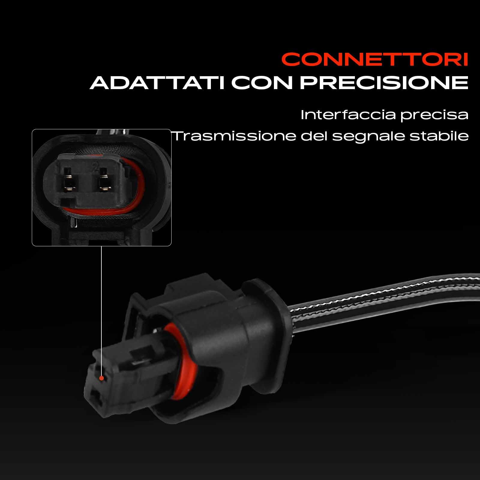Frankberg Sensore temperatura gas di scarico 2-Poli Compatibile con Serie 1 F20 Serie 1 F21 2 Coupé F22 F87 3 Gran Turismo F34 Serie 3 E90 Serie 3 F30 F80 Serie 3 Touring F31 Replace# 13628509963
