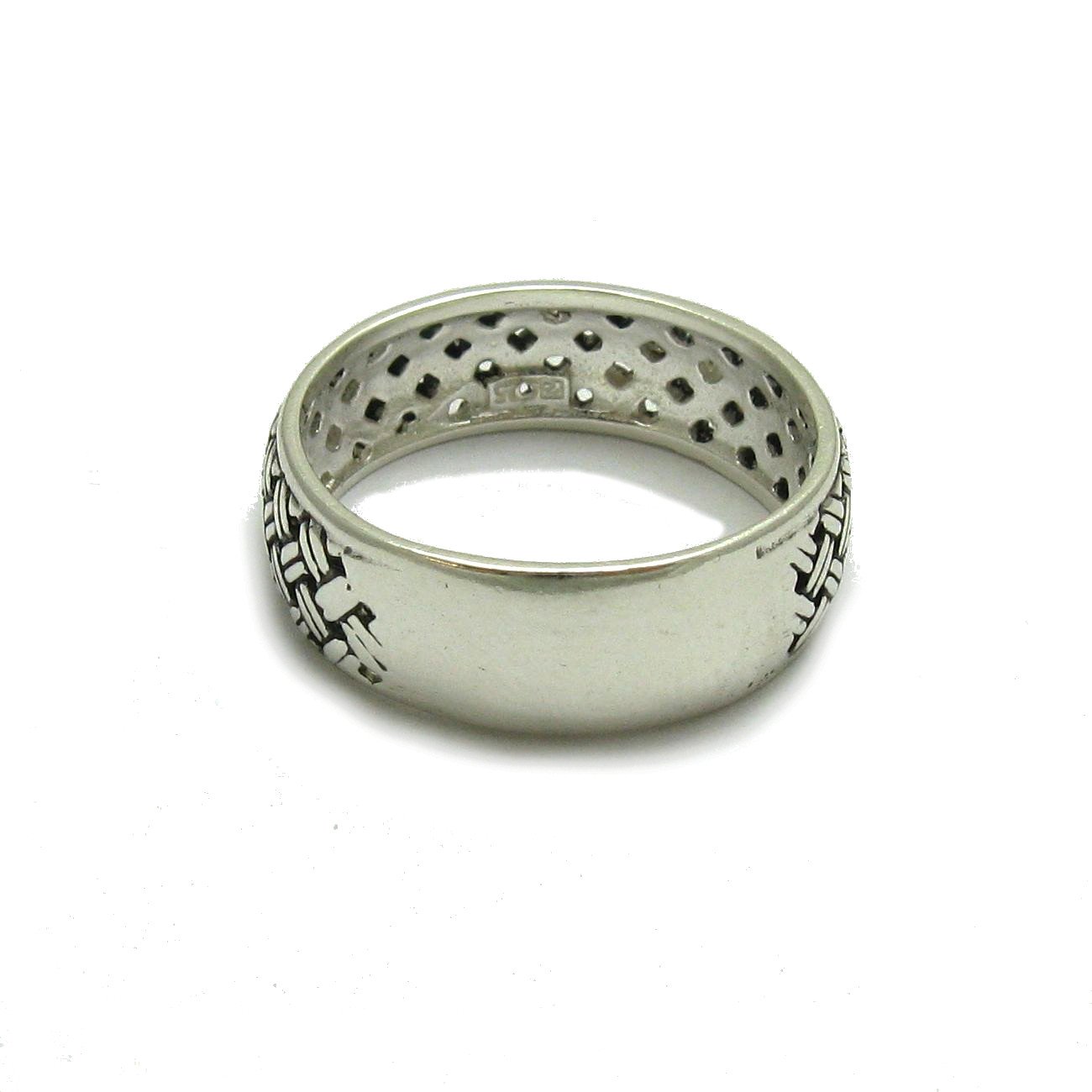 Sterling silber ring 925 Band Größe 49-75 R000401