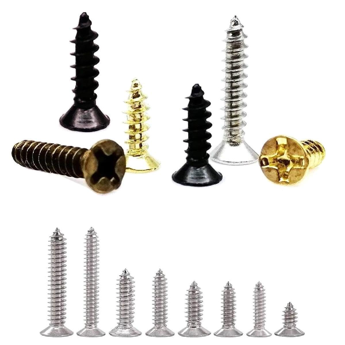 Viti In Etallo Autofilettante Phillips Svasata Testa Piatta