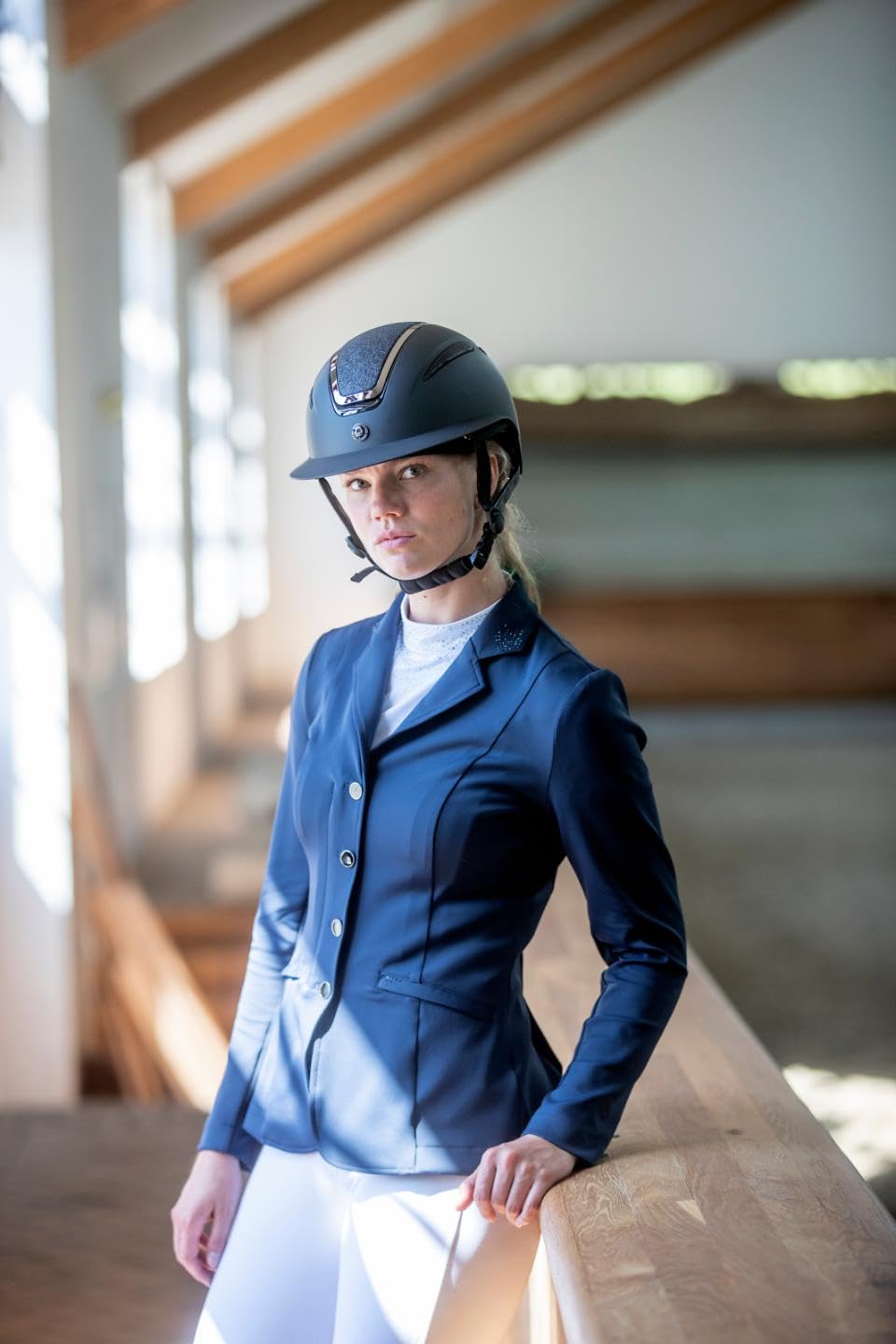 Equipage Damska kurtka turniejowa Monroe Navy