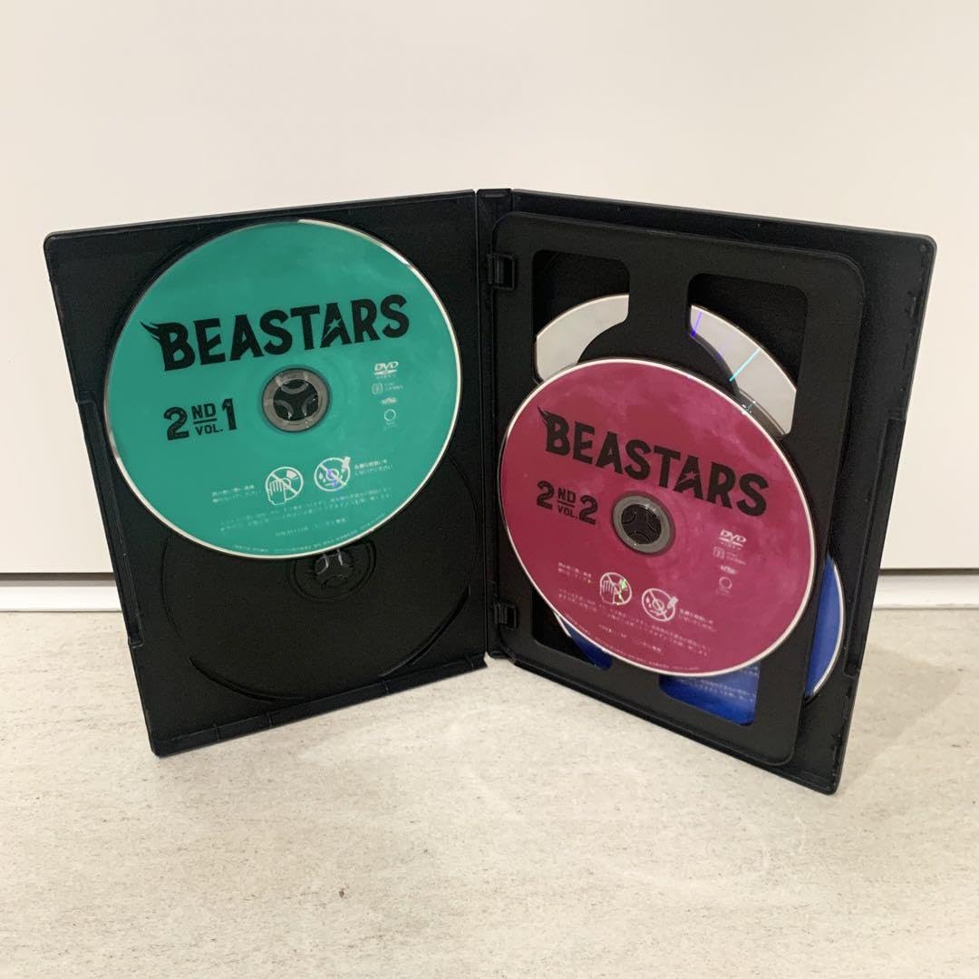 BEASTARS ビースターズ　初回全4巻セット　DVD DVD BEASTARS 全4巻 新品ケース付 - メルカリ