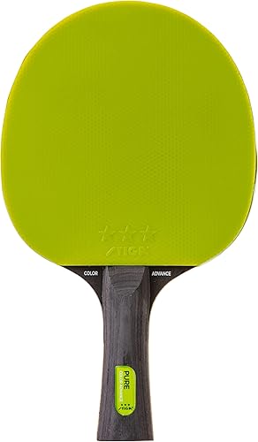 Vista 2 de STIGA Pure Color Advance Performance-Level Table Tennis Racket (Yellow) Verde,Azul,Green/Orange,Amarillo,Rosa,https:/ www.Yaxa/dp/undefined