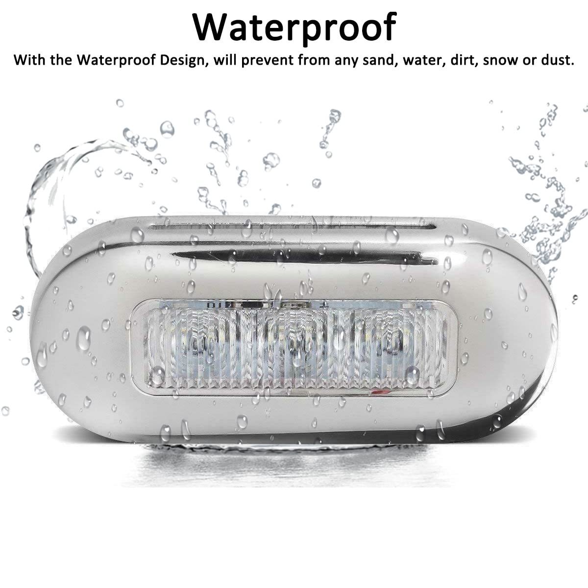 Dometic LED Spot Glaskelk 12V/2W geschikt voor Dometic 12V stroomrail