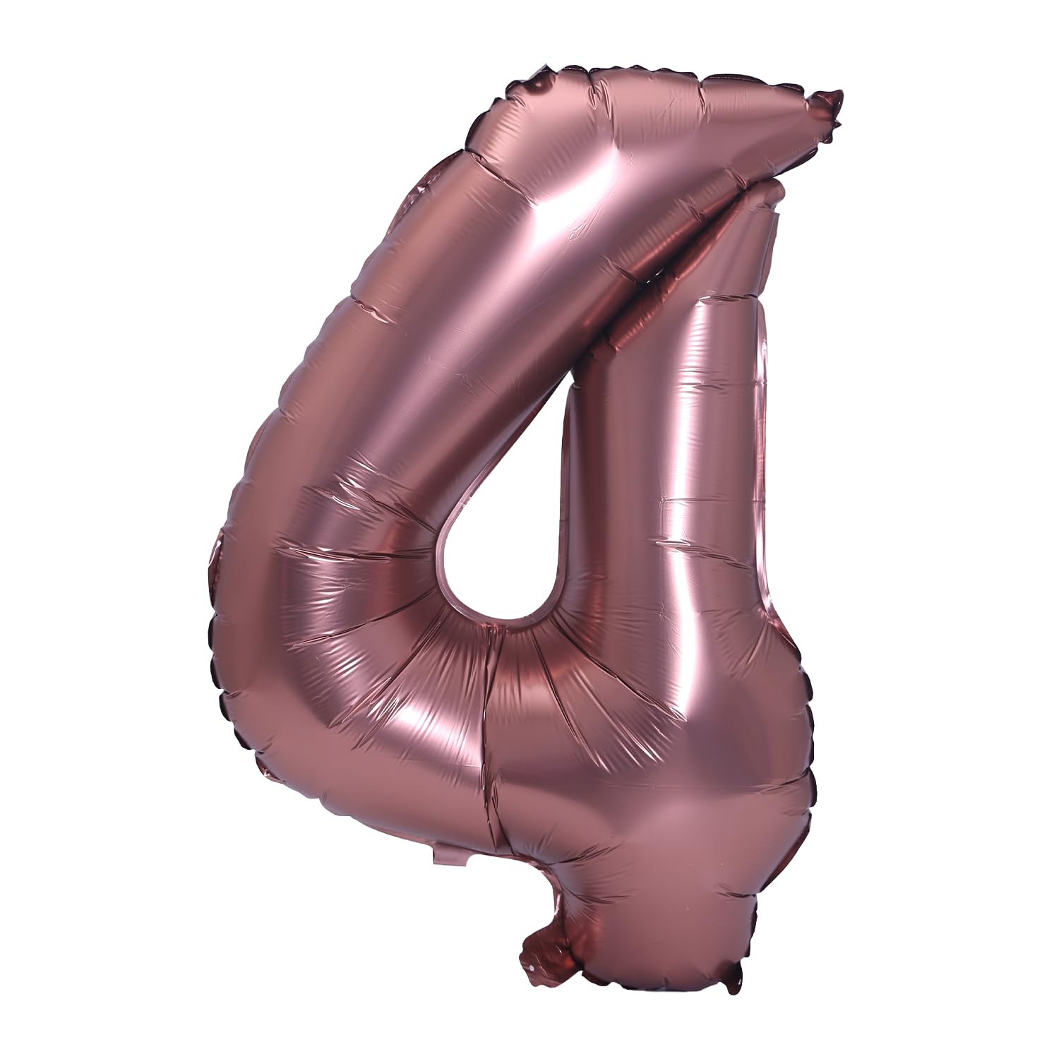 YPSelected 32 Inch Large Foil Helium Number Balloon Birthday Wedding Party 0-9 (Brown, 4)